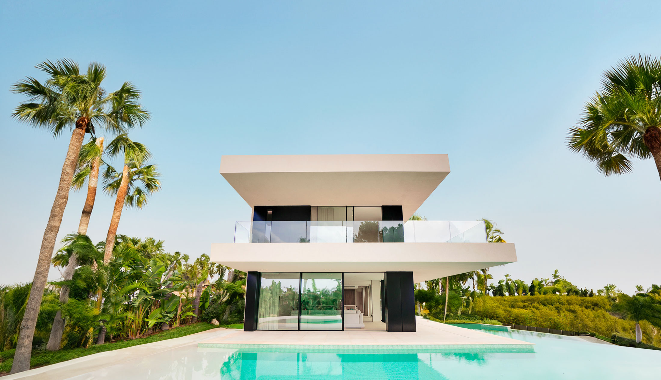 Luxusvilla auf Mallorca mit Pool und mediterranem Garten
